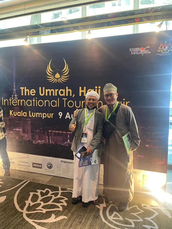 Ustaz Abdul Razzaq di The Umrah, Hajj International Tourism Fair, Kuala Lumpur
